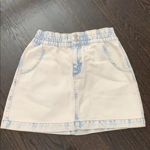 Urban Outfitters Acid Wash Denim Skirt